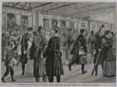 Die Entsendung der königlichen Marines von Kiel nach Kamerun von Georg Arnould